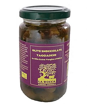 Olive Taggiasche snocciolate sott'olio