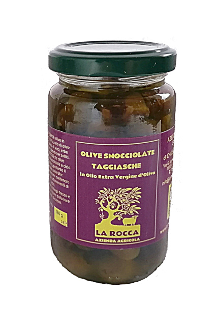 Olive Taggiasche snocciolate sott'olio