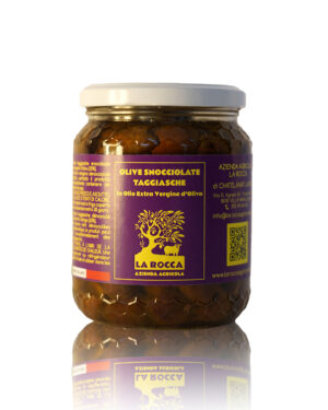 Olive Taggiasche snocciolate sott'olio in vaso da 340 gr.